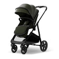 Mompush Wiz 2 in 1 Baby Stroller with Bassinet Mode, Convertible Infant Stroller for Newborn and Toddler with Reversible Seat and Large UPF 50+ Canopy