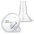 Maymom MyFit 30mm Two-Piece Design Large Breastshields, Compatible with Medela Breast Pump; Ideal for HandsFree Bra; Not Original PersonalFit Flex Breast Shield,Not Original Freestyle Pump Parts, 2pcs