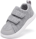 MORENDL Wide Toe Box Shoes Toddler Barefoot Shoes Baby Walking Shoe Boy Girl Non-Slip Zero Drop Minimalist Sneakers Comfort Tennis Outdoor Activities