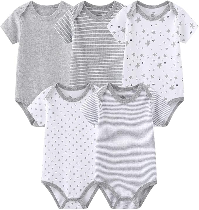 Newborn Layette Gift Set 27-Piece Baby Girl Clothes Bodysuits, Pants Essentials and Accessories 0-12Months
