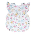 BapronBaby Flutter Pastel Floral Bapron - No Neck Tie Safer Bib for Baby & Toddler - Soft Waterproof Stain Resistant - Machine Washable - Sz Baby/Toddler 6m-3T
