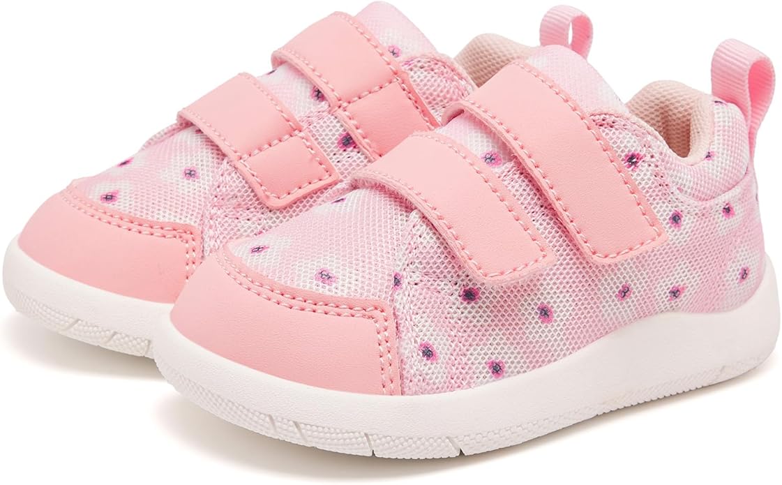 MORENDL Wide Toe Box Shoes Toddler Barefoot Shoes Baby Walking Shoe Boy Girl Non-Slip Zero Drop Minimalist Sneakers Comfort Tennis Outdoor Activities