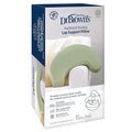 Dr. Brown's Feeding and Nursing Lap Support Pillow with Cover, Premium Memory Foam, Responsive Firm Support, Storm Green