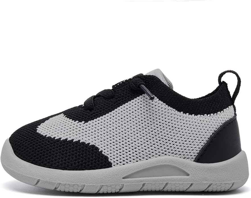 MORENDL Toddler Shoes Baby Walking Sock Shoes Infant Sneakers 0-4 Years Boy Girl Barefoot Tennis Shoe Non-Slip Brethable