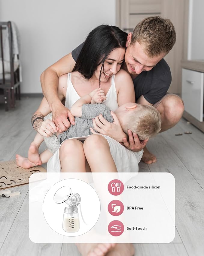 Breast Pump Parts Compatible with Spectra S1/S2/9 Plus, Not Original Accessories, Full Set Replacements Include 23mm Flanges, Valves, Backflow Protectors (Duckbills Included), Tubings and Bottles