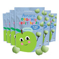 Amara Organic Fruit Bites Apple Kale - No Artificial Colors/Dyes, Added Sugar, Dairy-Free Fruit Snacks, Made with Organic Whole Foods, Healthy Fruit Snacks for Kids - 6 Pack
