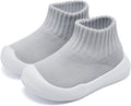 Eashi Baby Boy Girl Non-Skid Indoor Infant Walking Shoes Breathable Warm Elastic Sock Shoes with Memory Sole Protect Toes Outdoor Sneakers