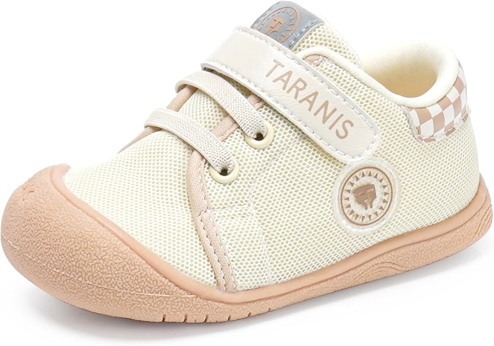Toddler Shoes Boys Girls Infant Sneakers Non-Slip Rubber Sole Baby Crib First Walker Shoes