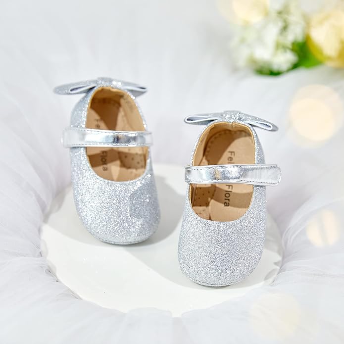 Soft Sole Baby Shoes - Infant Baby Walking Shoes Moccasins Rubber Sole Crib Shoes