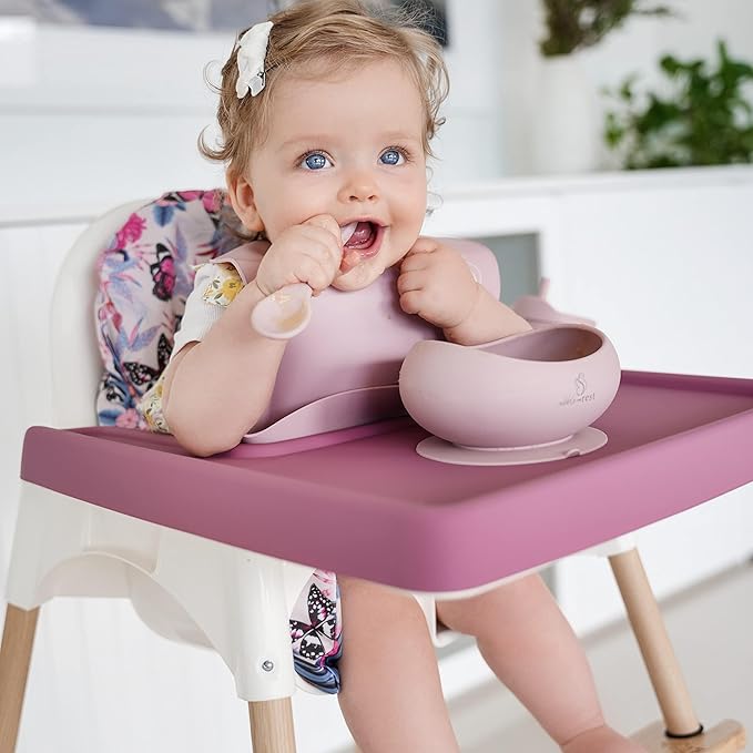 Nibble and Rest Highchair Insert Cover, Compatible for IKEA Antilop Highchair, High Chair Accessories Stain-Proof and Wipeable Insert Cover (Cushion NOT Included)(Savannah)