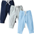 DREAM BUS Pack of 3 Toddler Jogger Pants with Pocket Toddler Boy Sweatpants Baby Boy Pants Infant Newborn Leggings