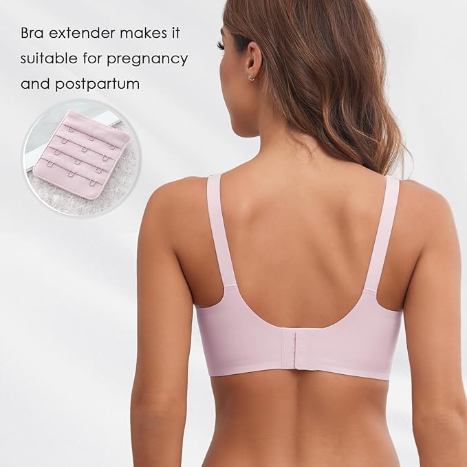 As Fairy Seamless Nursing Bras for Breastfeeding Soft Wireless Sleep Maternity Bralette Regular and Plus Size