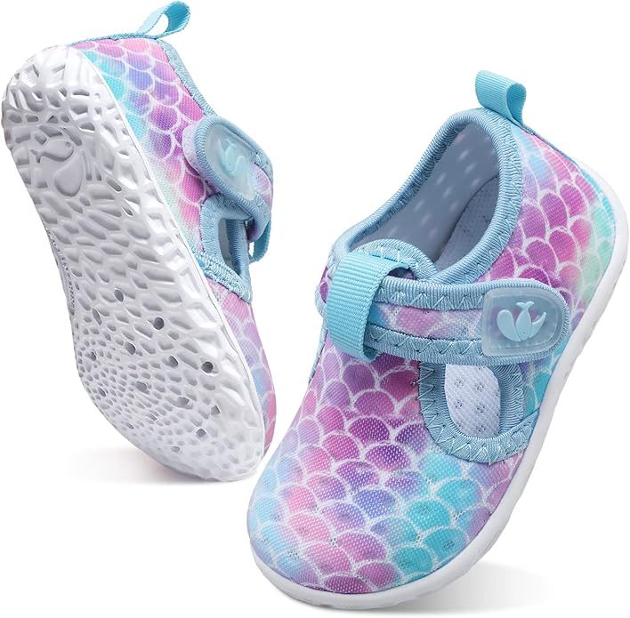 JOINFREE Baby Toddler Water Shoes Boys Girls Sandals Barefoot Kids Breathable Sneakers Shoes for Walking Running