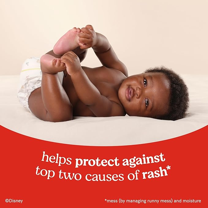 Huggies Size 6 Diapers, Skin Essentials Baby Diapers, Size 6 (35+ lbs), 96 Count (3 Packs of 32)