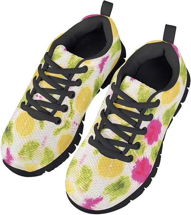 MARSVOVO First Shoes for Walking Boy Girl Athletic Lightweight Flexible Lace-up Breathable Running Shoes Casual Classic Comfortable Non Slip Play Sport Learning to Walk Toddler Girl Sneakers