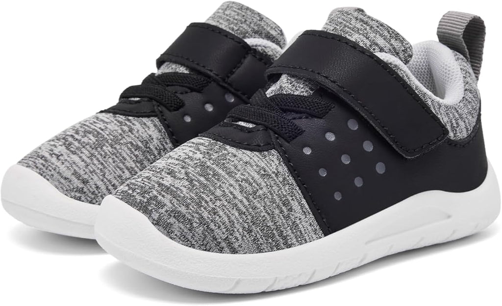 MORENDL Toddler Baby Shoes 0-4 Years Boy Girl Lightweight Breathable Non-Slip Sports Sneakers Running Walking Tennis Barefoot Shoes