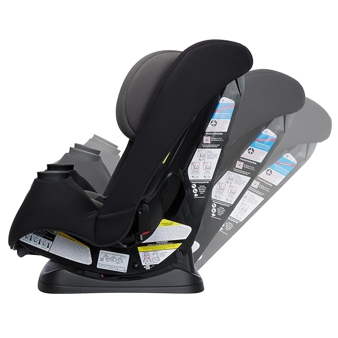 Maxi-COSI Pria All-in-One Convertible Car Seat, Infant to Toddler Car Seat, Easy-Install Harness, Machine-Washable Cover, 5-100 lbs, Sea Shadow