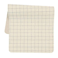 Ava + Oliver Vegan Leather Baby Changing Mat (16 X 30 in) - Multipurpose Wipeable and Portable Diaper Changing Pad - Foldable for Travel (Blue Check)