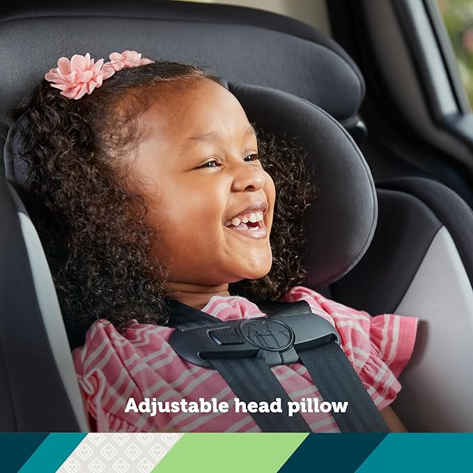 Safety 1st Grand 2-in-1 Booster Car Seat, Converts from High Back to Belt-Positioning Booster, High Back Seat for Kids 40-65, and Belt-Positioning 40-100 Pounds, Old Soul