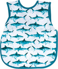 BapronBaby Animal Prints Bapron - No Neck Tie Safer Bib - Baby & Toddler - Soft Waterproof - PVC, BPA & Phthalate Free - 6m+