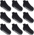 Zaples Baby Non Slip Grip Ankle Socks with Non Skid Soles for Infants Toddlers Kids Boys Girls