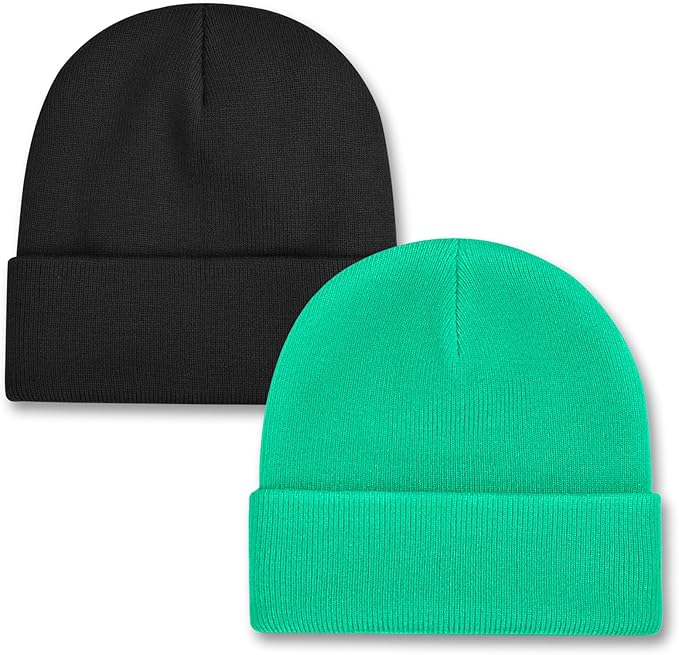 ZOORON Toddler Beanie Baby Beanies for Boys Girls Kids Winter Hats Children Knit Warm Caps 0-12years
