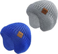 POXIMI Baby Boy Winter Hat Toddler Warm Beanie Girl Knit Hats with Earflap Kid Cute Earmuffs
