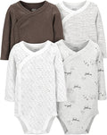Simple Joys by Carter's unisex-baby 4-pack Side Snap Bodysuit