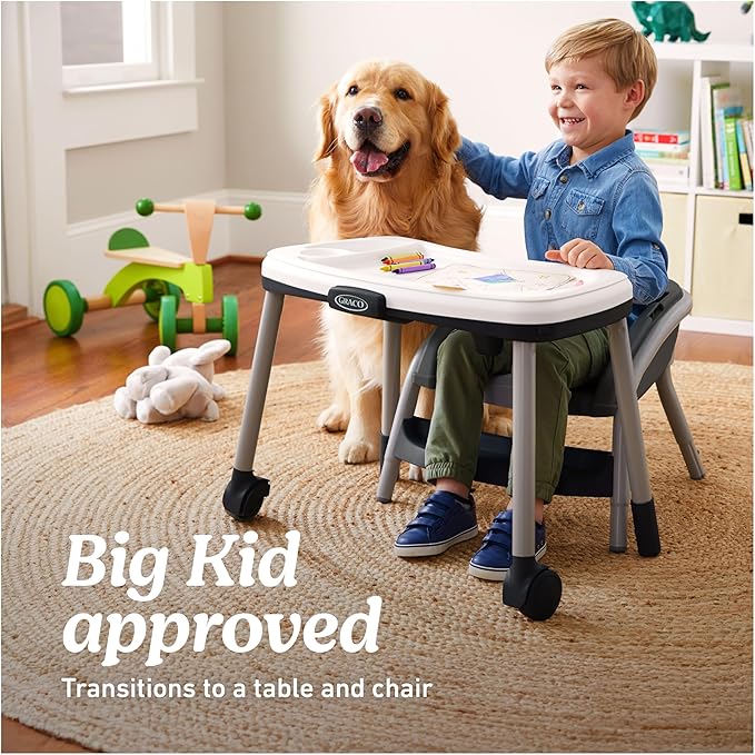 Graco® Table2Table LX 6-in-1 Highchair, Arrows with Infant Head Support & One-Hand Removable Tray